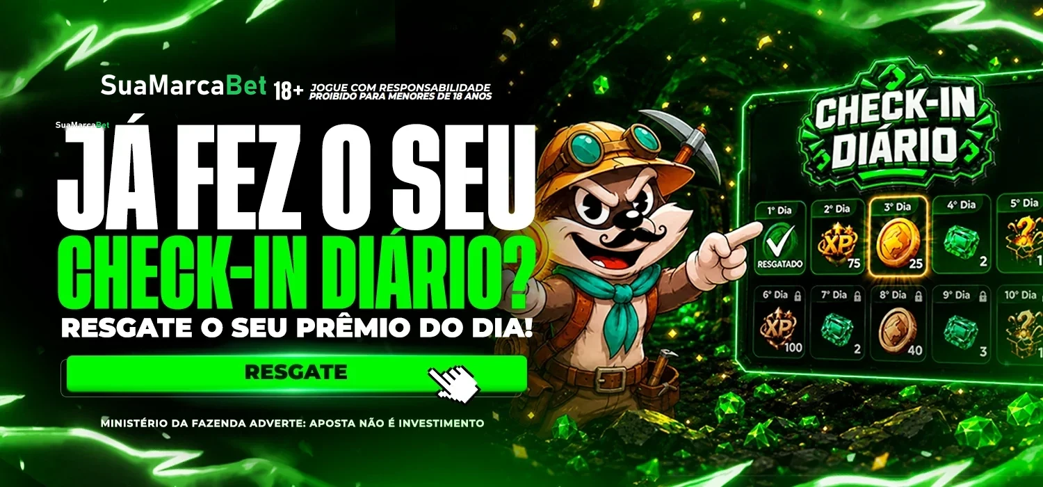 Faça o seu check-in diário