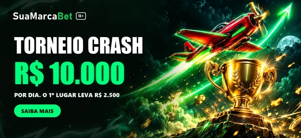 TORNEIO DIÁRIO CRASH GAMES! &nbsp;